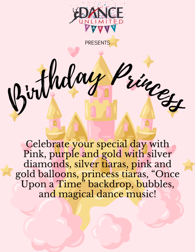 Princess Dance Birthday Party